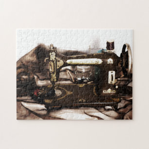 Steampunk sömnad pussel
