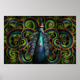 Steampunk - Söt som påfågel Poster