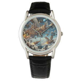 Steampunk Space Fleet Watch Armbandsur