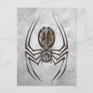 Steampunk Spider på Rough Steel Vykort