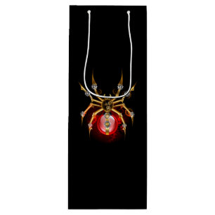 Steampunk spider på svart