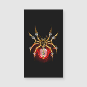 Steampunk spider på svart