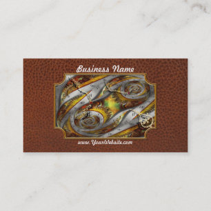 Steampunk - Spiral - Rymdtidskontinuum Visitkort