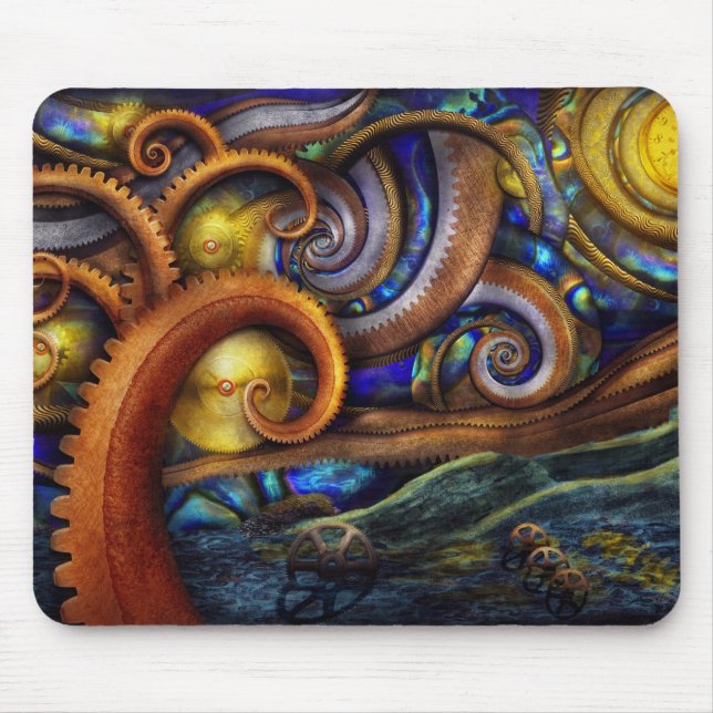 Steampunk - Starry natt Musmatta (Framsidan)