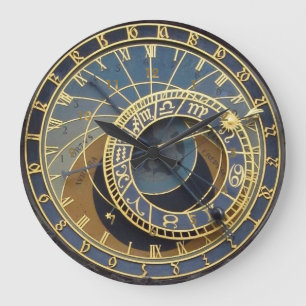Steampunk stil astronimical prague stor klocka