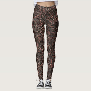 Steampunk stilcoola somscience fiction förkopprar leggings