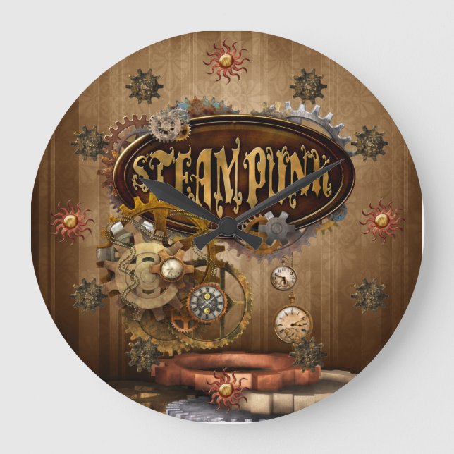 Steampunk Stor Klocka (Framsida)
