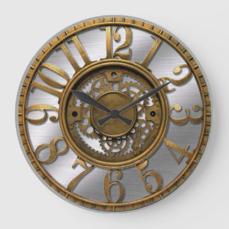 Steampunk Stor Klocka