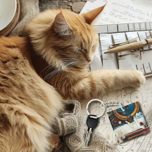 Steampunk Submarine Cat Tea