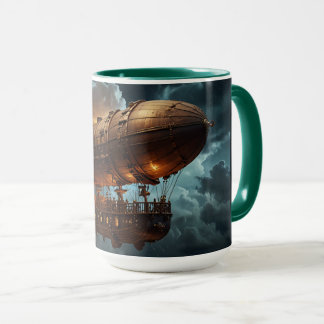 Steampunk Submersible Ocean-liner Mugg
