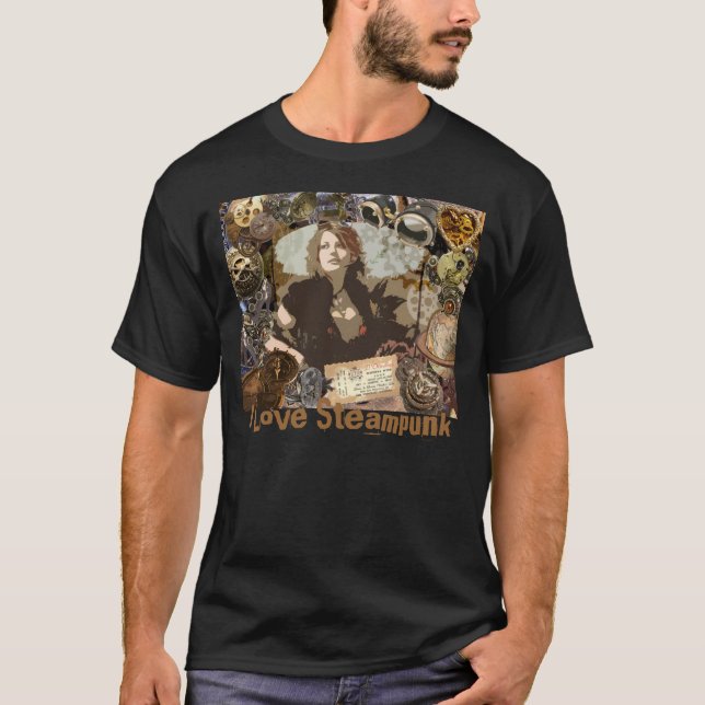 Steampunk T-shirt (Framsida)