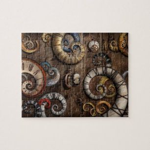 Steampunk - ta tid på - Time maskin Pussel
