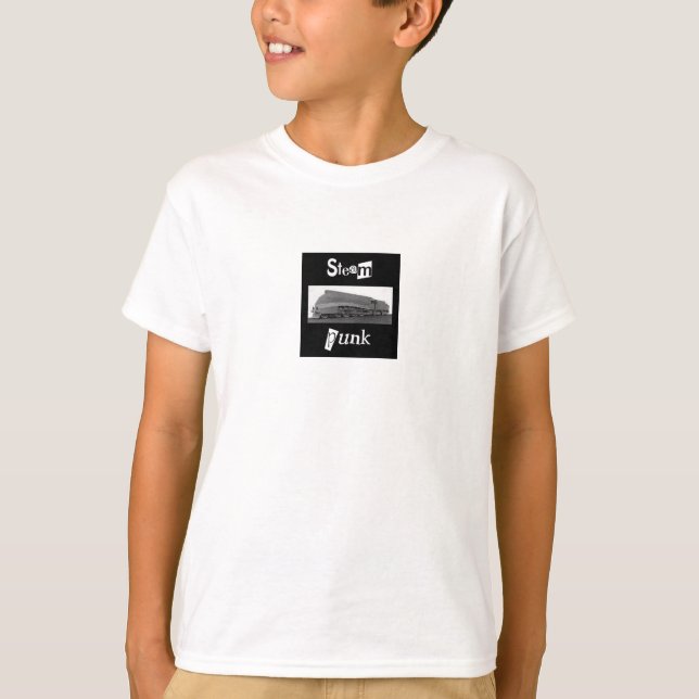 steampunk tåg tee (Framsida)