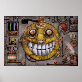 Steampunk - Teknikens glädje Poster