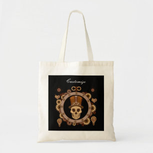 Steampunk Theme Top hat Skull Thunder_Cove Tygkasse