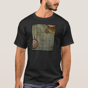 Steampunk-tid Maskin T-shirt