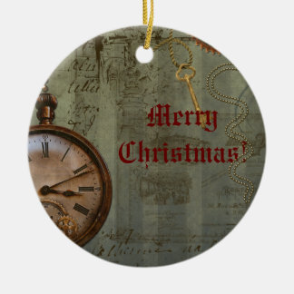 Steampunk Time Maskin jul Ornament