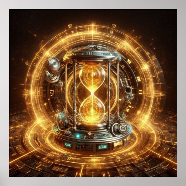 Steampunk, Time Maskin, Time/Space/Continuum 003X Poster (Framsidan)