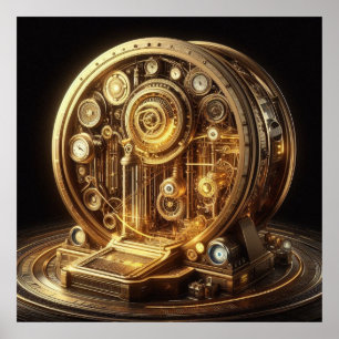 Steampunk, Time Maskin, Time/Space/Continuum 005X Poster