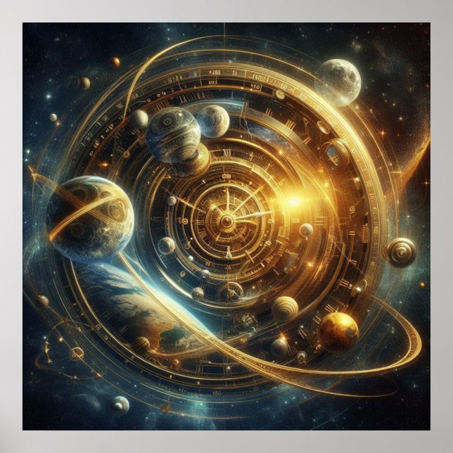 Steampunk/Time Maskin, Time/Space/Continuum 6003X Poster (Framsidan)