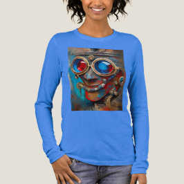 Steampunk Tin Man Porträtt T Shirt