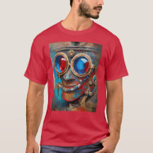 Steampunk Tin Man Porträtt