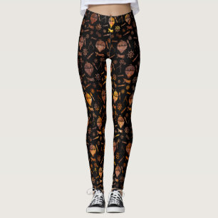 Steampunk Toppen Colorful Rusty Luftballongs Leggings