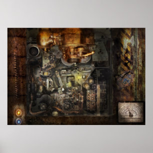 Steampunk - Tornedatorn Poster