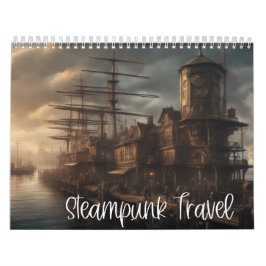Steampunk Travels Calendar Kalender