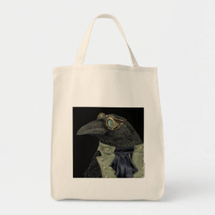 "Steampunk Trickster" Tote Bag Tygkasse