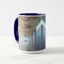 Steampunk Tunnel Mug
