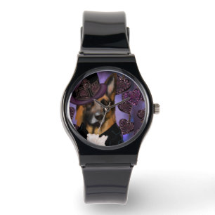 Steampunk Tysk Shepherd Armbandsur