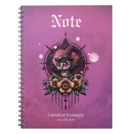 Steampunk Uggla: Hemerns väktare. Anteckningsbok