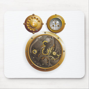 Steampunk Uhr Musmatta