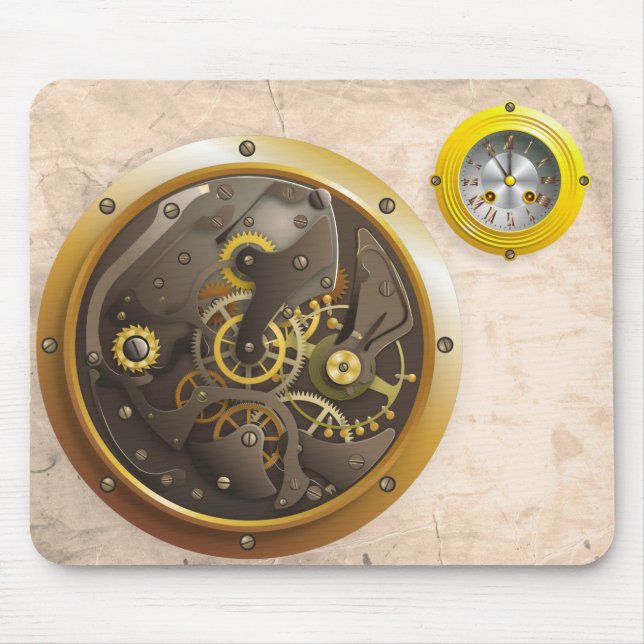 Steampunk Uhr Musmatta (Framsidan)