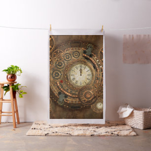 Steampunk underbart urverk tyg