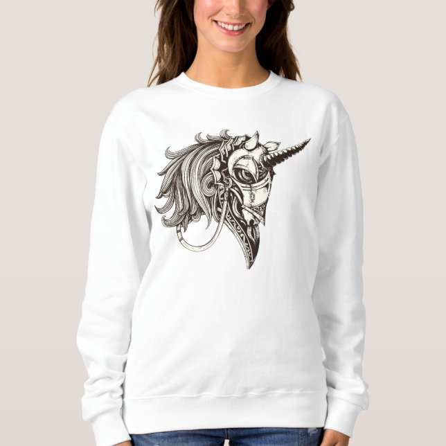 Steampunk Unicorn T-shirt (Framsida)