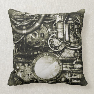Steampunk utrustar dekorativ kudde
