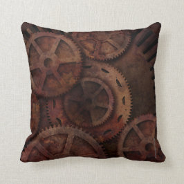 Steampunk utrustar industriell mode kudde