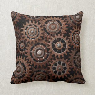 Steampunk utrustar kudde