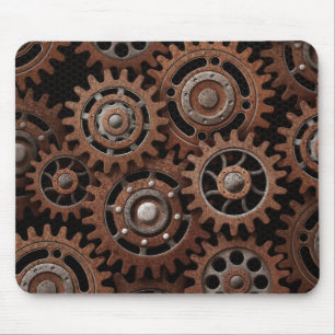 Steampunk utrustar musmatta