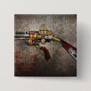 Steampunk - vapen - sidearmen knapp