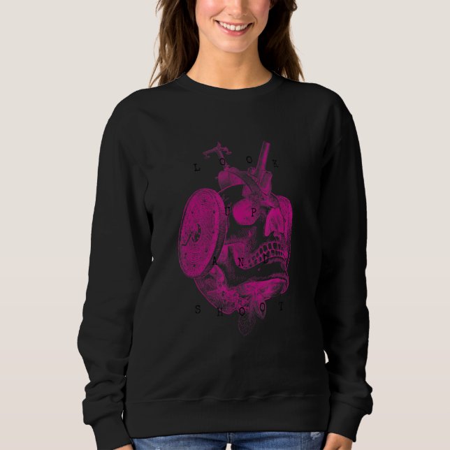 Steampunk Vaporwave Estetisk Encyclopedia Mekanisk T Shirt (Framsida)