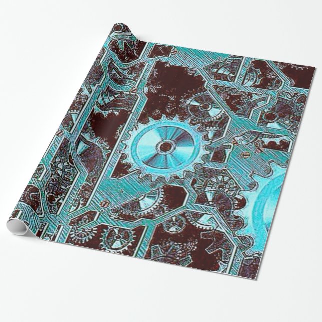 Steampunk, växlar presentpapper (Utrullad)