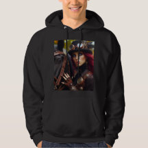 Steampunk Victorian Dam Mörk Rider
