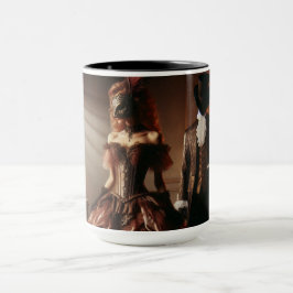 Steampunk Victorian Fantasy Art Masquerade Mugg