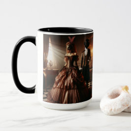 Steampunk Victorian Fantasy Art Masquerade Mugg
