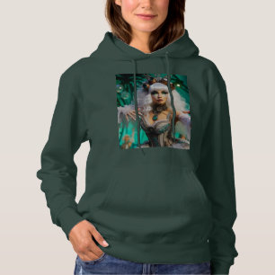 Steampunk Victorian Futuristiska Grönt Dancer T Shirt