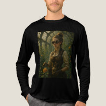 Steampunk Victorian Gardener Art