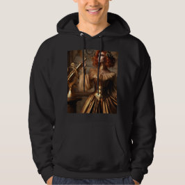 Steampunk Victorian Guld Astronomer Hoodie